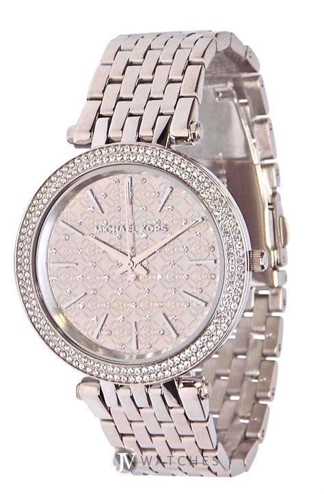 michael kors women's watch silver|michael kors watch silver price.